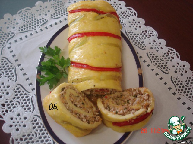 Cheese filled roll