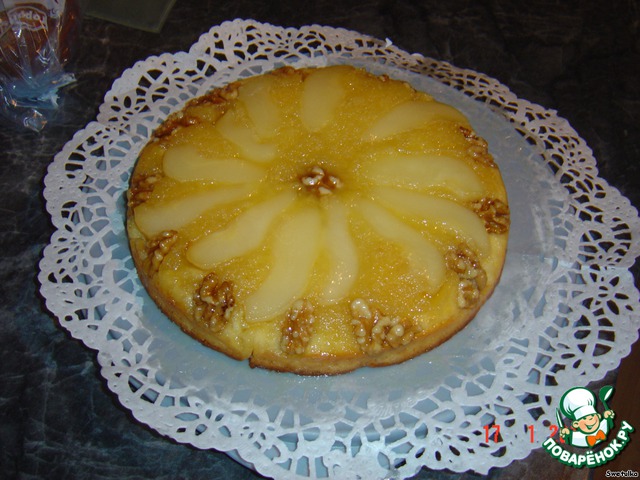 Pie with pears 
