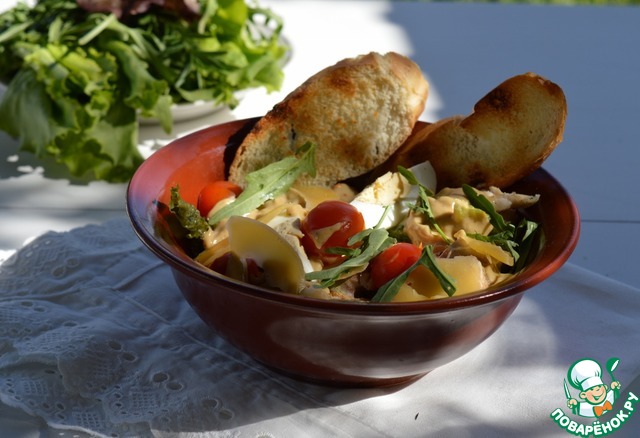 Grilled Caesar salad
