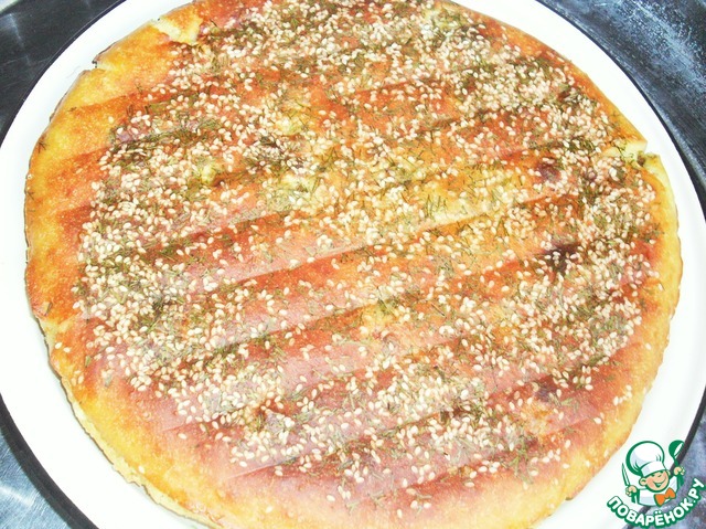 Pie stuffed with eggs Vietnamese