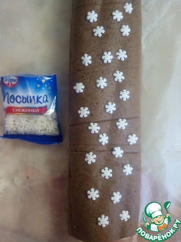Рулет-пирожное без выпечки 