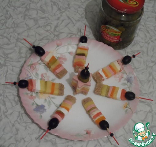 Праздничные канапе