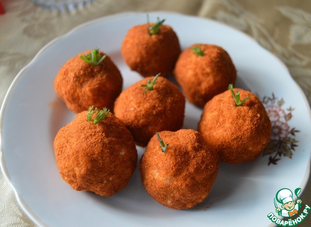 Сырные мандарины