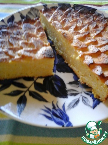 Pumpkin-vanilla pie