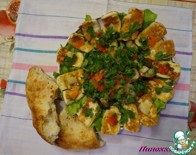 Жареный халумис