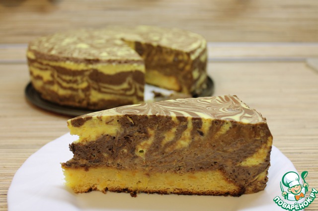 Chocolate orange cheesecake