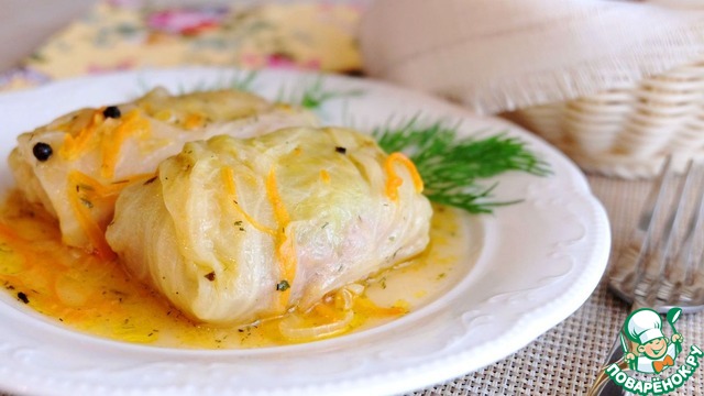 Cabbage rolls simple