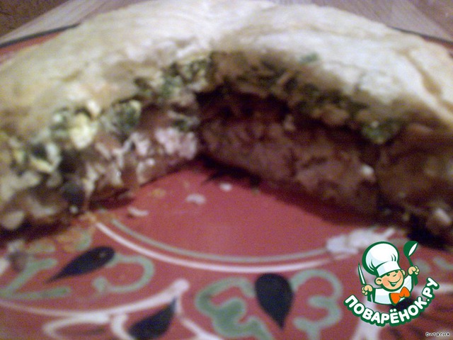 Layered cake