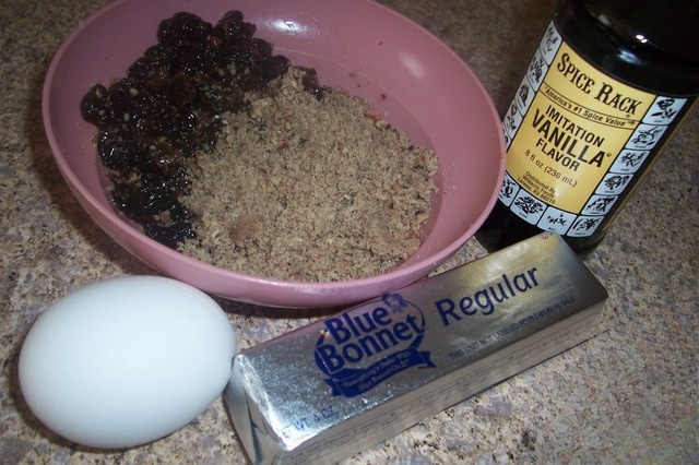 Oatmeal cookies with cherries