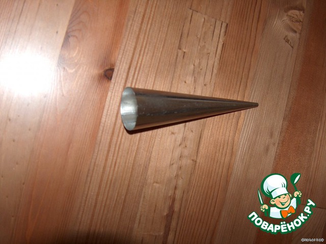 Рожки с кремом