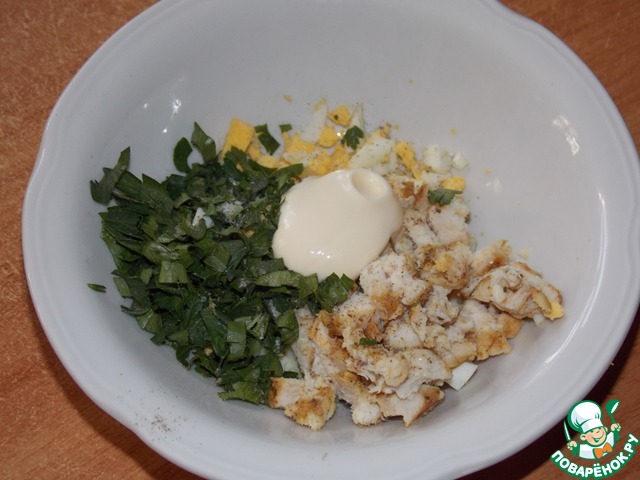 Помидоры закусочные с курицей