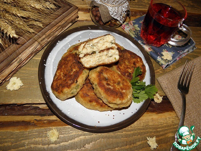 Pancakes-patties of cauliflower