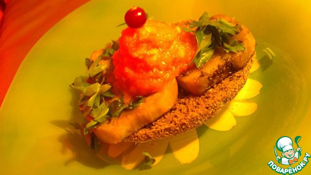 Жареные баклажаны с холодным маринадом