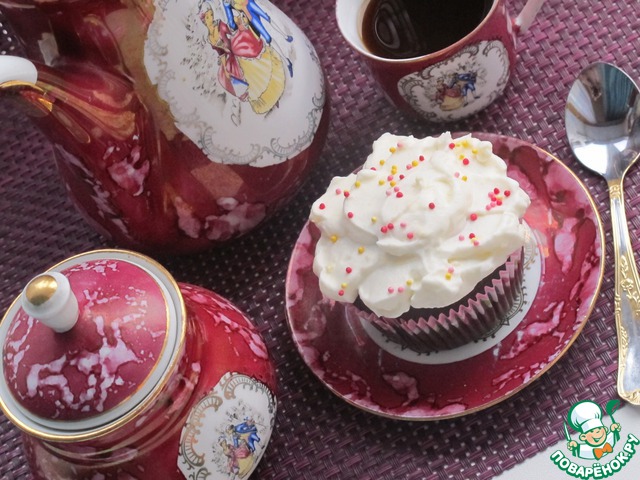 Шоколадные капкейки