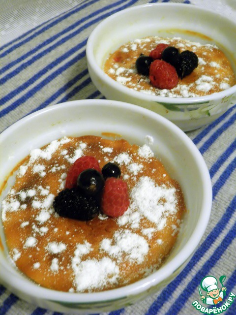 Two desserts from buckwheat and cottage cheese