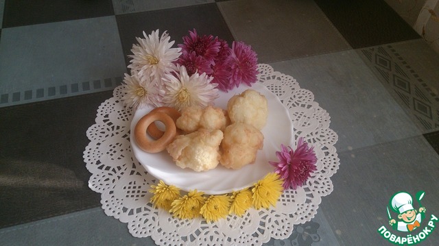 Цветная капуста в панировке