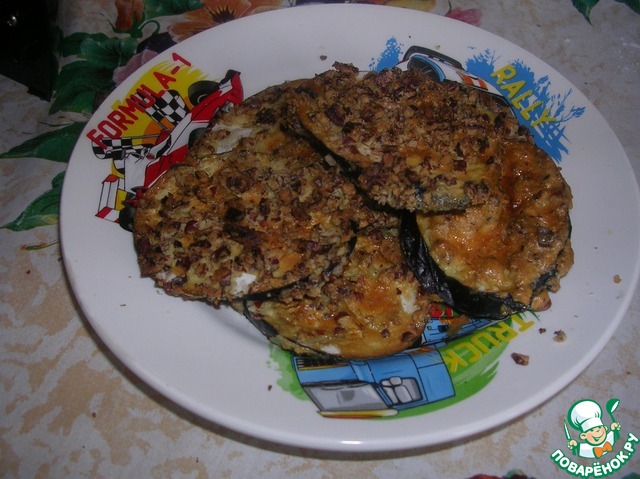 Баклажаны в орехах