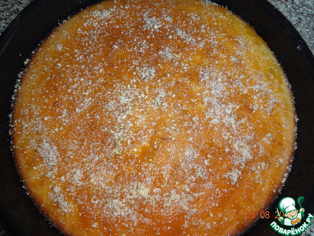 Cake with jam