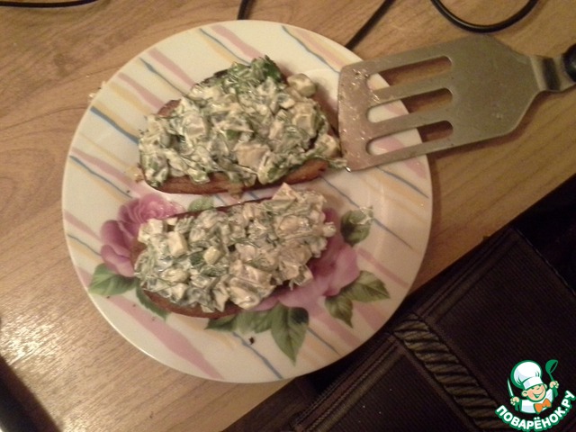 Яичные бутерброды