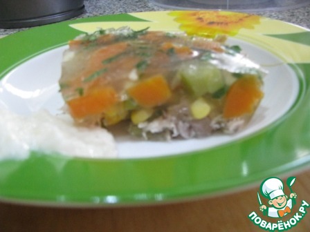 Заливное из кролика