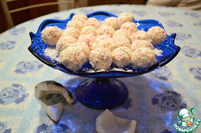 Закуска с кокосом