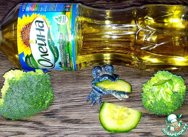Салат овощной изумрудный