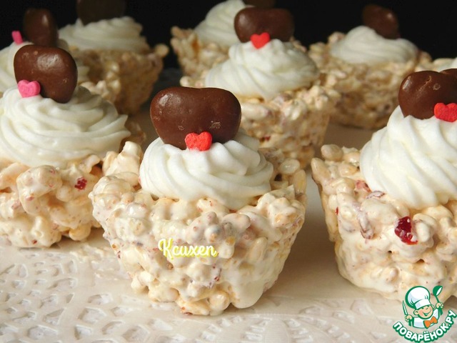 Десерт из воздушного риса 