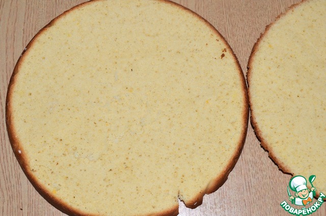 Genoas with butter-cream meringue