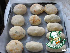 Potato pirozhki with cabbage