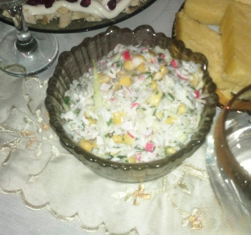 Crab salad