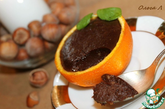 Orange chocolate cream