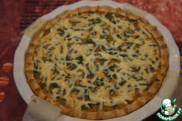 Moroccan pie with pumpkin