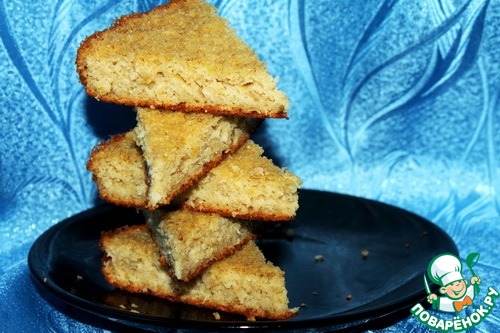 Creamy oatmeal pie