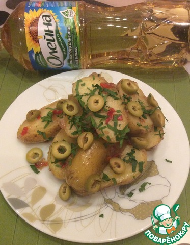 Теплый картофельный салат