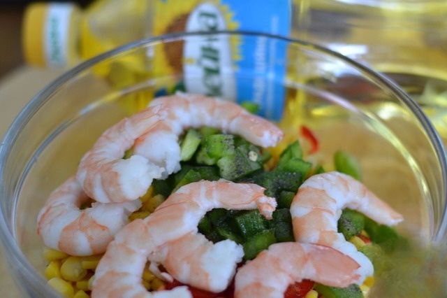 Shrimp salad 