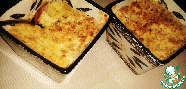 Pumpkin-Apple crumble