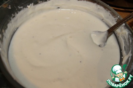 Тыквенно-заварное пирожное