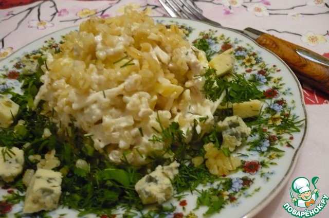 Salad with bulgur