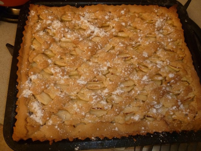 Crostata with apples
