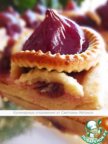 Cake with figs