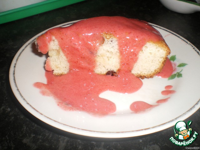 Strawberry short cake with a twist