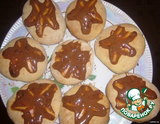 Печенье с грецким орехом 