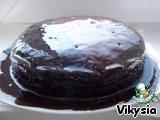 Honey cake with nuts