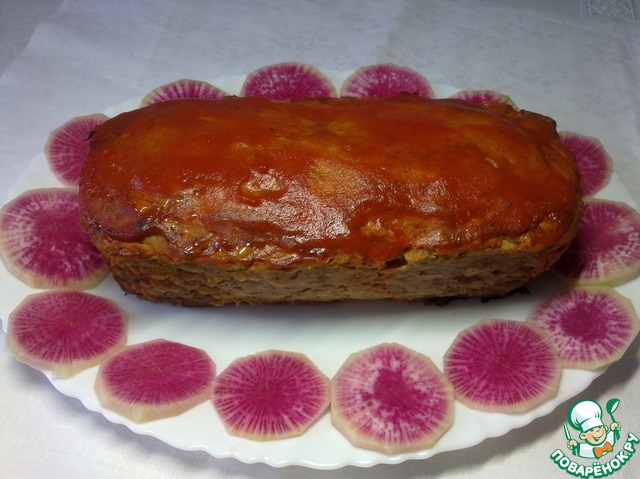 Lentil-meat loaf