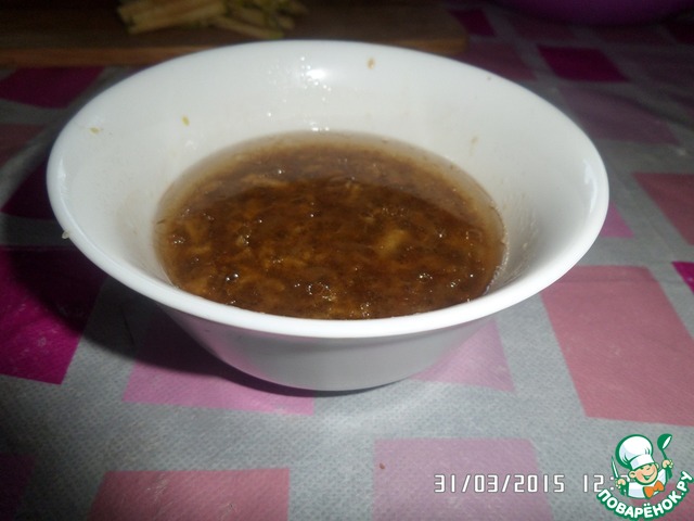 Salad with funchoza