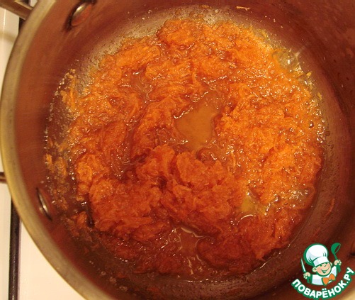Постные морковные конфеты