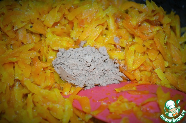 Patties with carrots