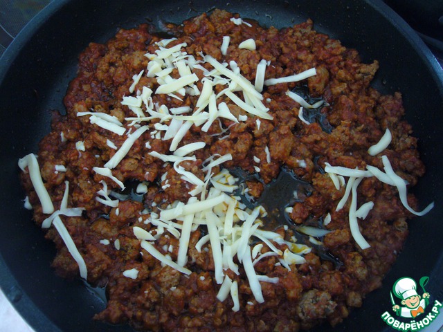 Papardelle with beef