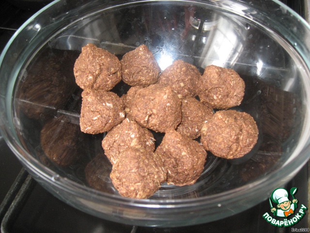 Oats, coconut truffles