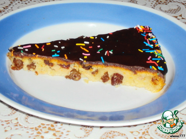Pie made of stale bread 